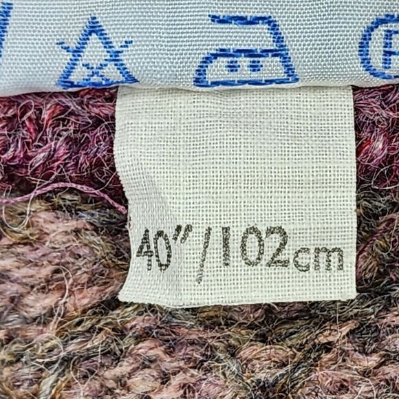 Buckingham Vintage V-Neck Shetland Wool Sweater, Men's Large - Picture 4 of 8